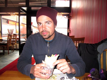 Kycklingrulle till Micke. Lite smaklös..