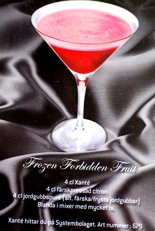 Frozen forbidden fruit