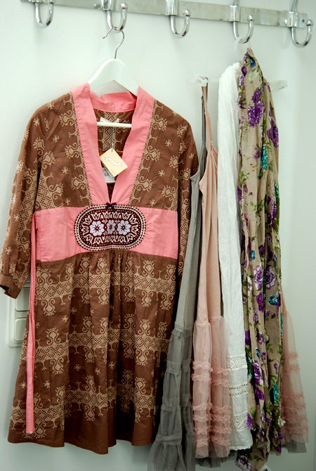 Odd Molly x-stich tunika och underklänningar & scarfs i sensommar/höstfärger.