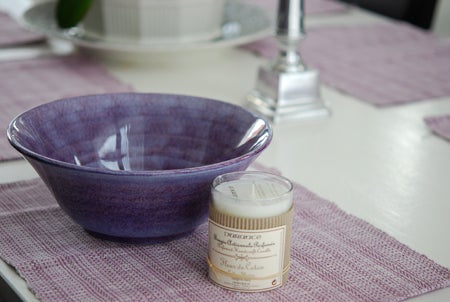 Bordstabletterna kommer från Hemtex och kostar ynka 25 kr st!! 