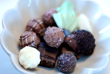 Olivia fick en groda och en igelkott, resten hamnade i min mage ;)