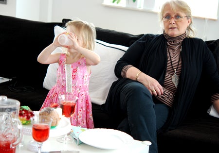 Saftkalas med mormor ♥