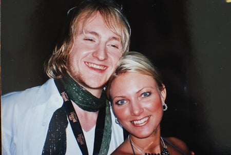 Några år sen och lite längre hår.. 