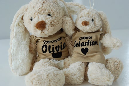 Hur söta är inte dessa?!! Finns att beställa på www.idetext.nu 