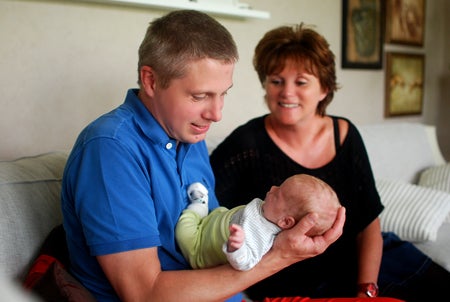 Lill-seb myser hos farbror lill-Benny 