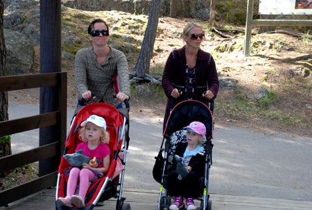 All fritering motionerades granaterat bort. Oj vad vi vandrat i uppförsbackar och släpat barnvagnar :)