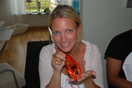 Färska svenska signalkräftor. OMG vad goooooda!!!!!!!!!!