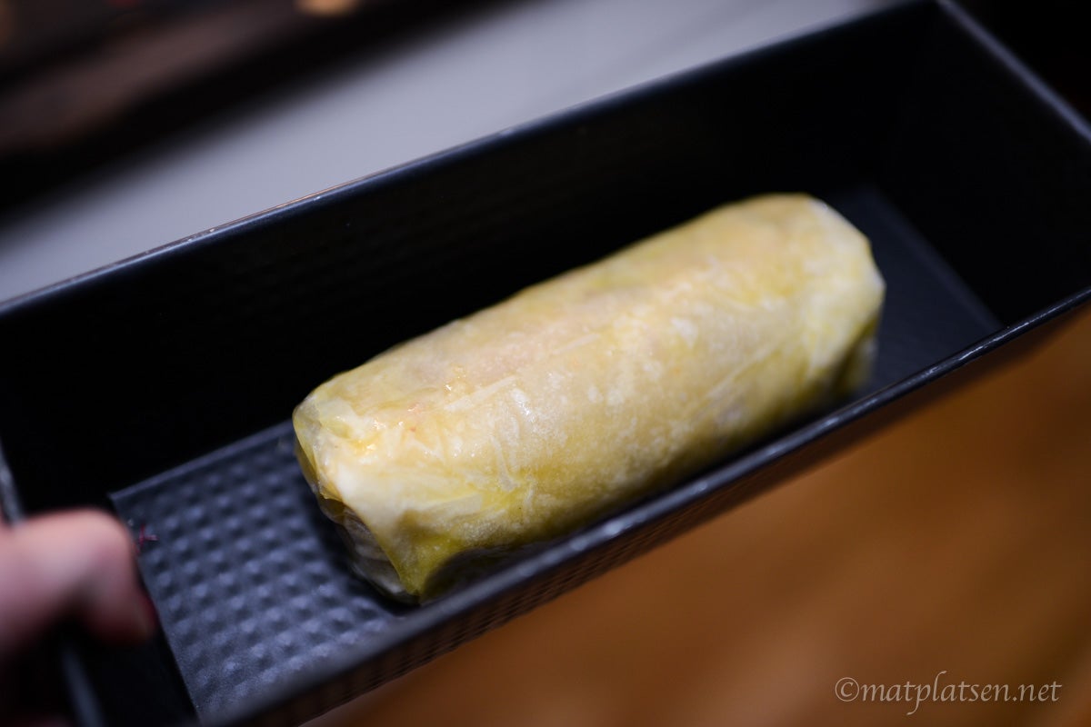 Strudelrulle med fyllning