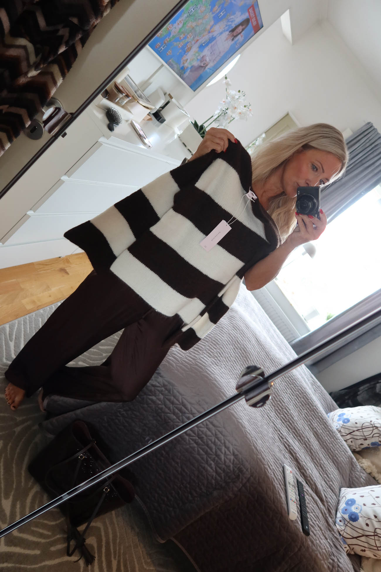 Mysig stickad tröja från Gina Tricot