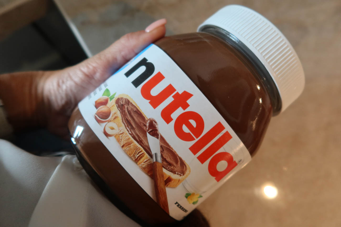 Pinsa nygräddad med krispiga kanter