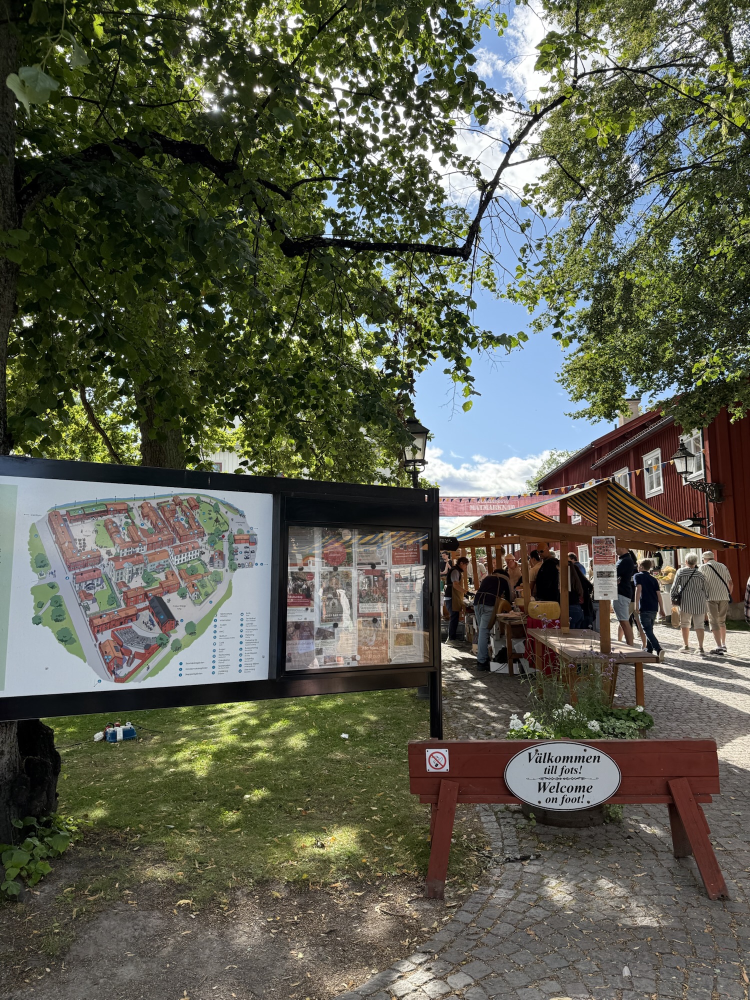 Matmarknad Örebro i Wadköping