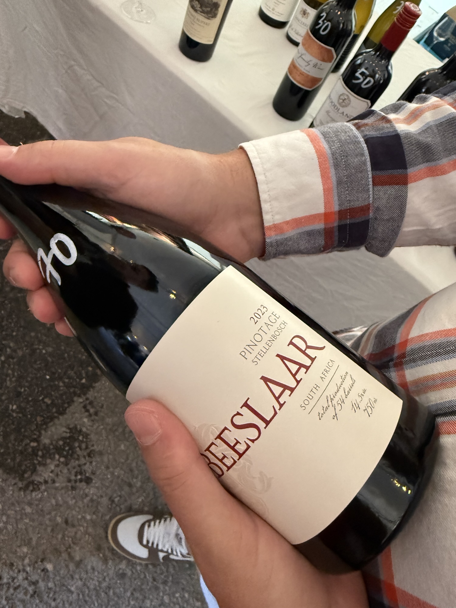 Provsmakning på matmarknad i Örebro