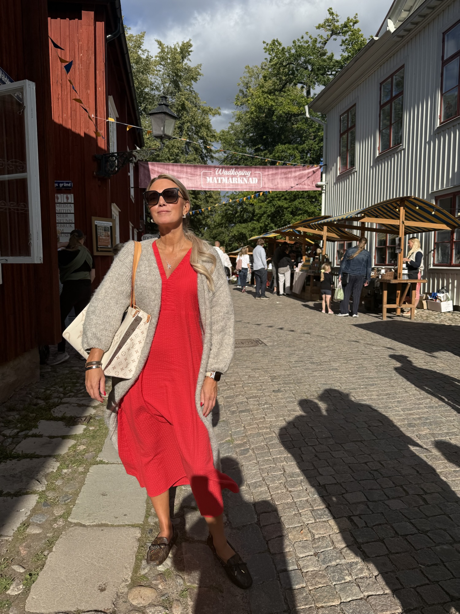 Besök på matmarknad Örebro