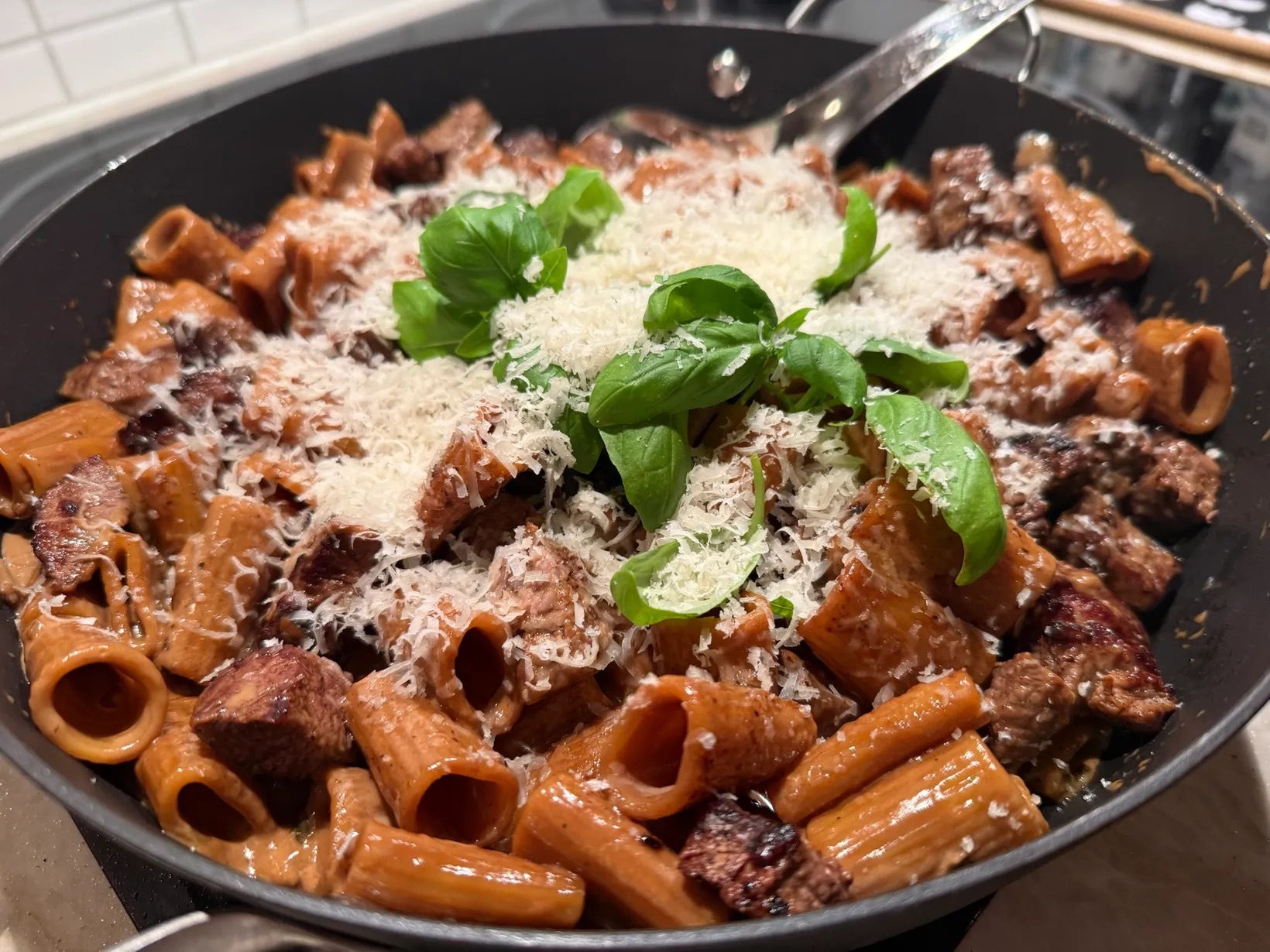 Krämig oxfilépasta – familjens favorit – Matplatsen