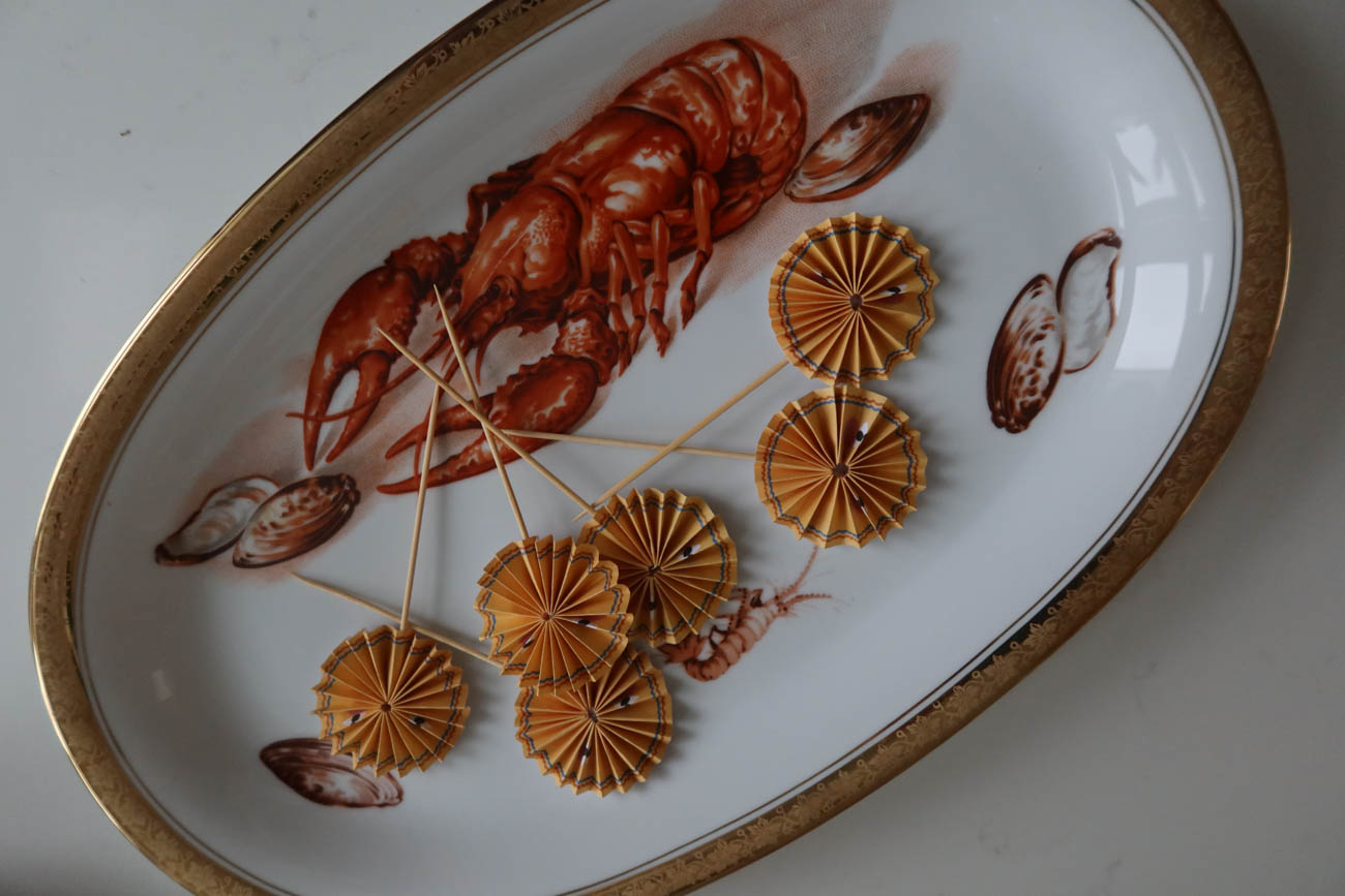 Sallad och kräftor på kräftskiva – Matplatsen