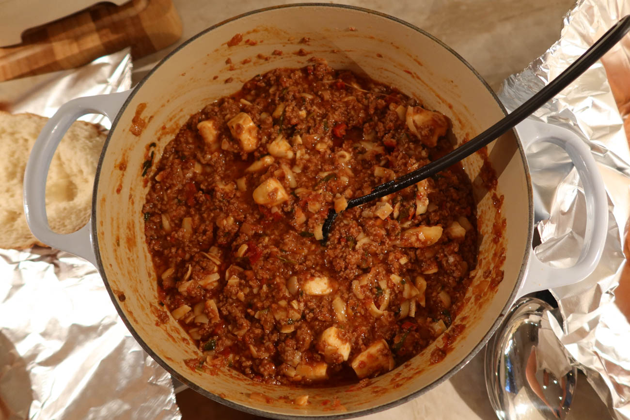 Nära på krispig skorpa