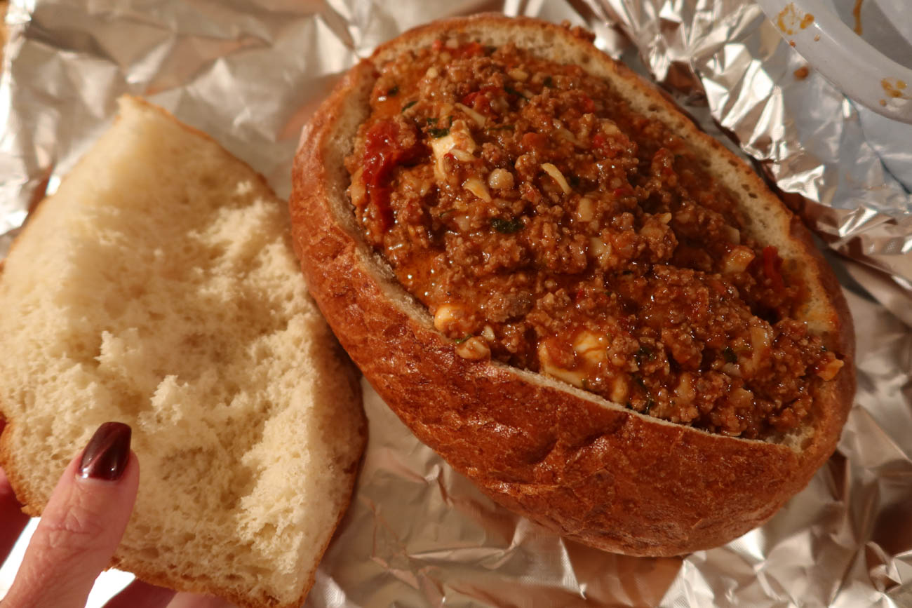 Smält ost – bjudbröd