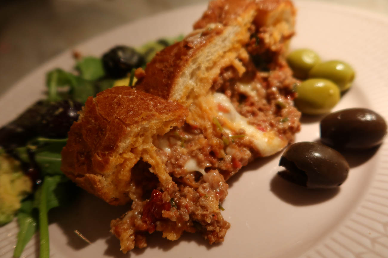 Skivor redo att serveras