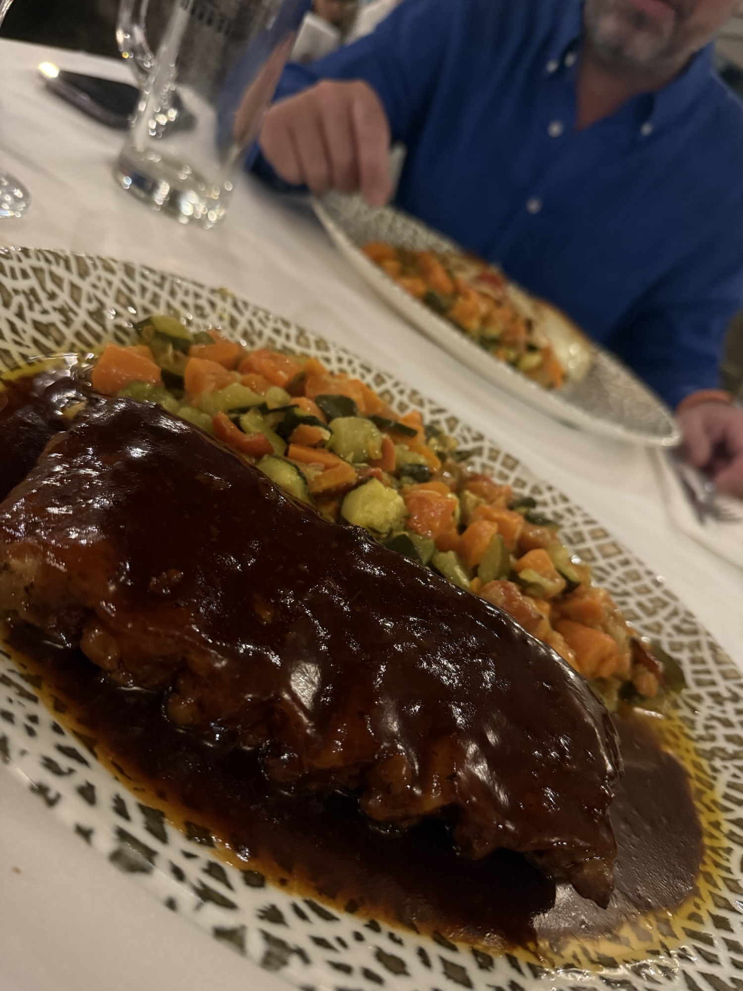 Tapasrunda-karta och dagens stopp planerade