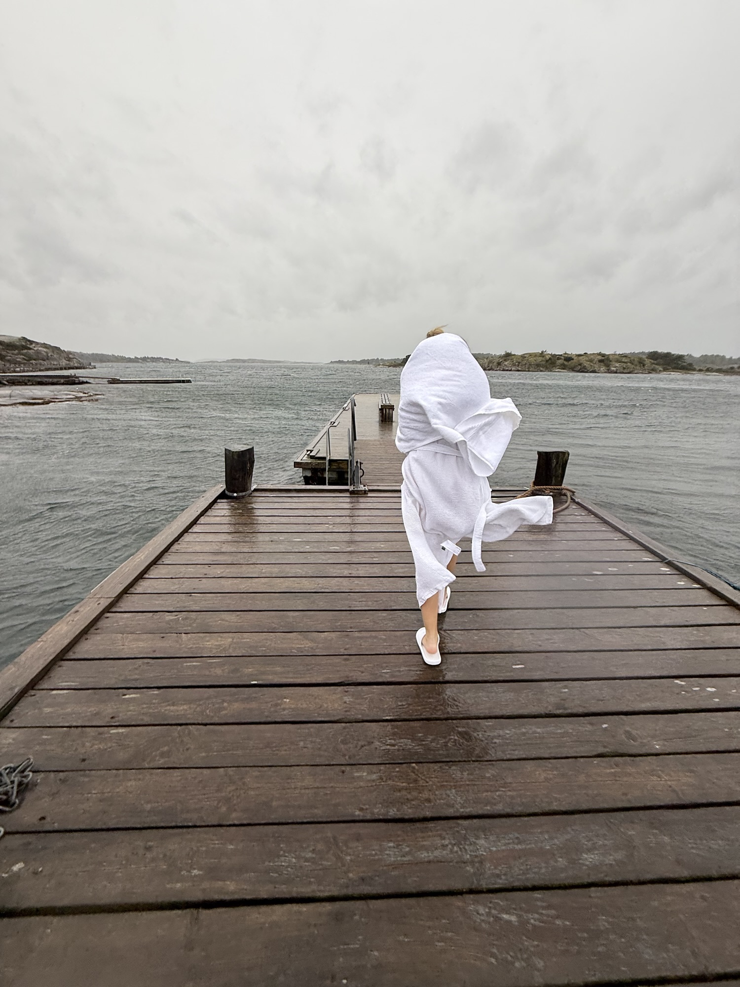 Spa-detaljer på Tanumstrand