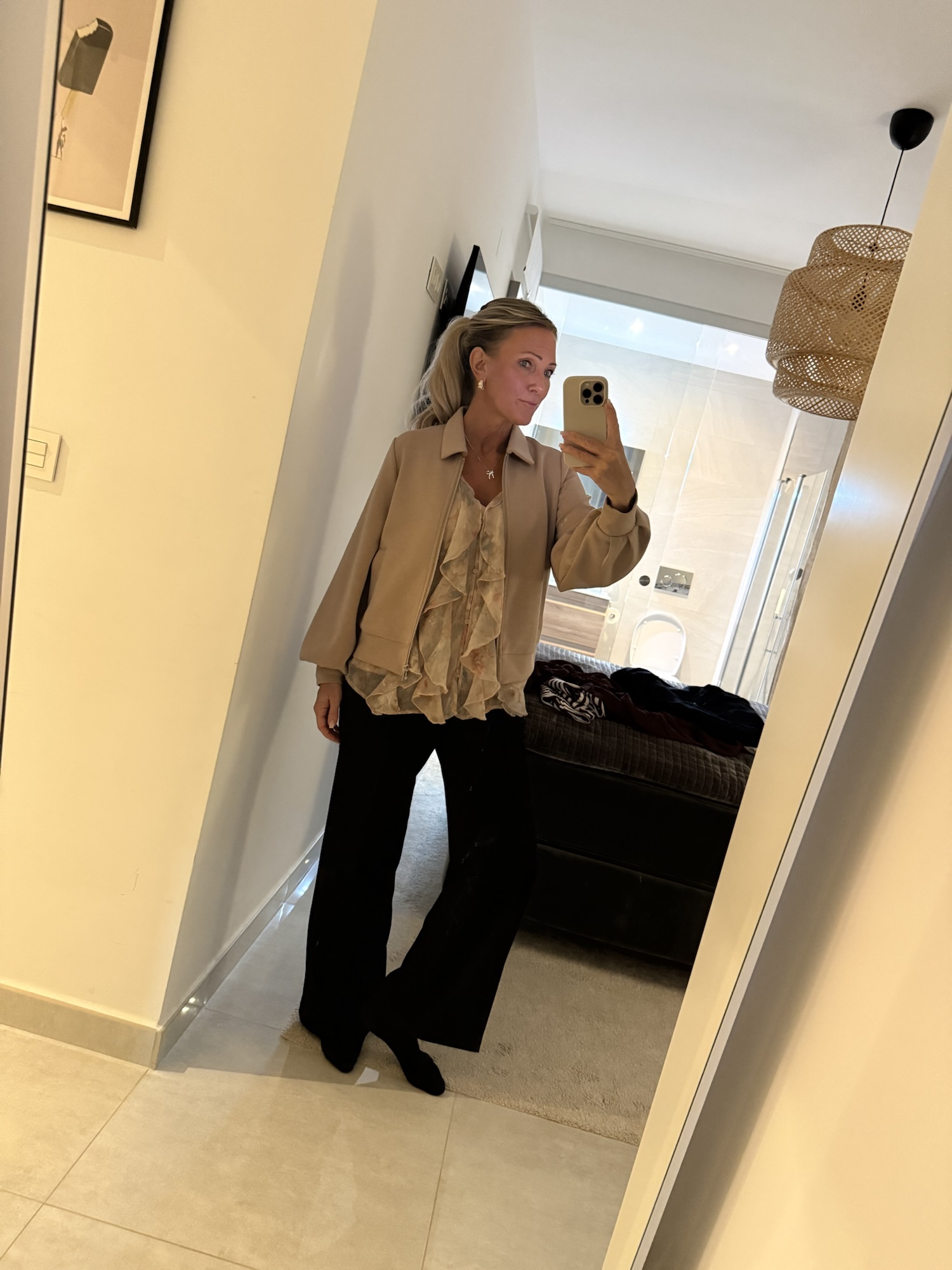 Dagens outfit i Torrevieja – Ellos blus och byxor