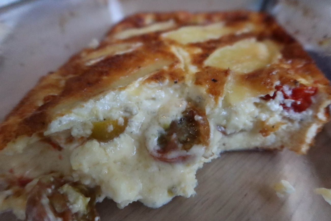 Brieostpaj serverad med kräftor