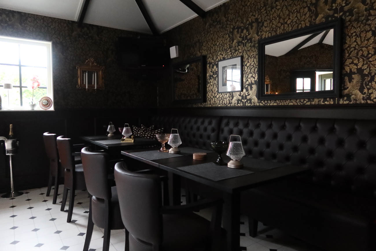 Detaljer i barinredningen