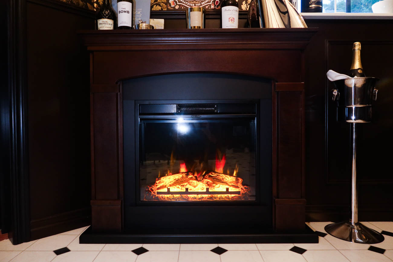 Barbelysning i hemmabar