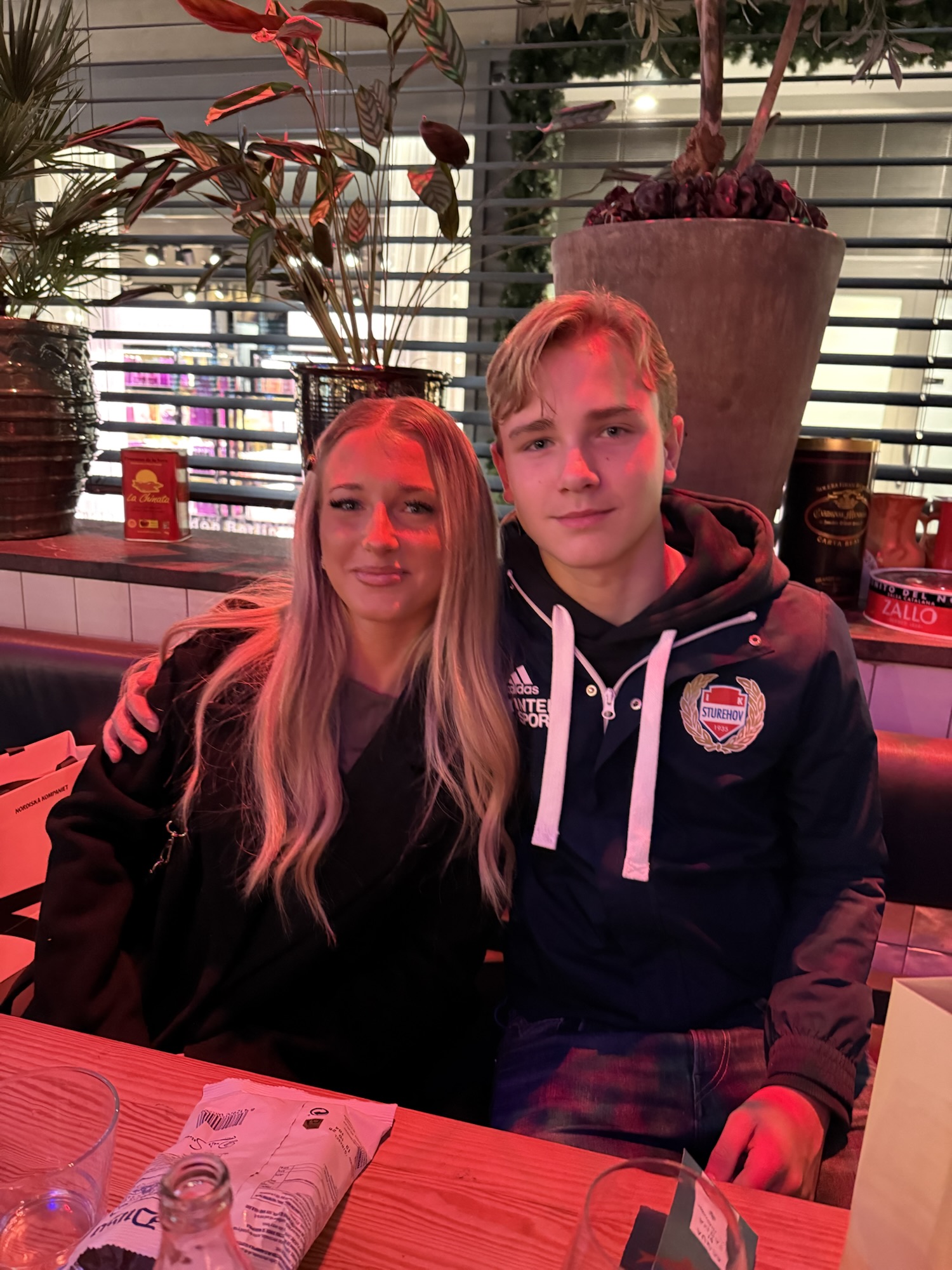 Matplats på restaurang Side Pour