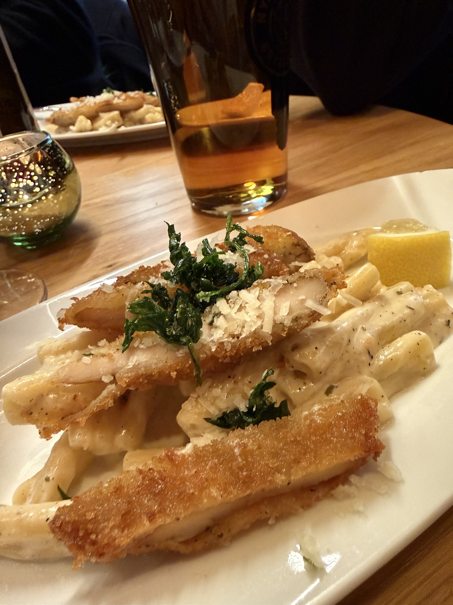 Efterrätt under Moveat-rundan