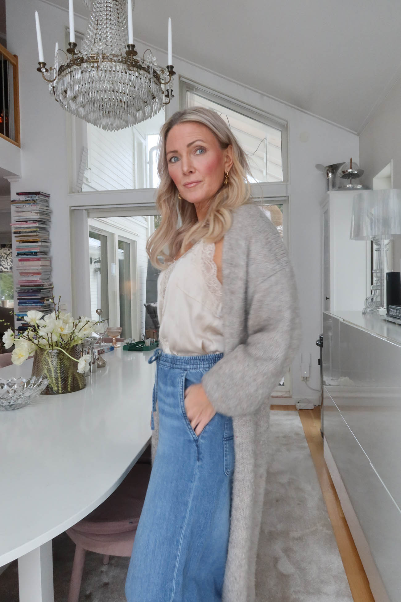 Bekväma jeans med stretch från Lindex