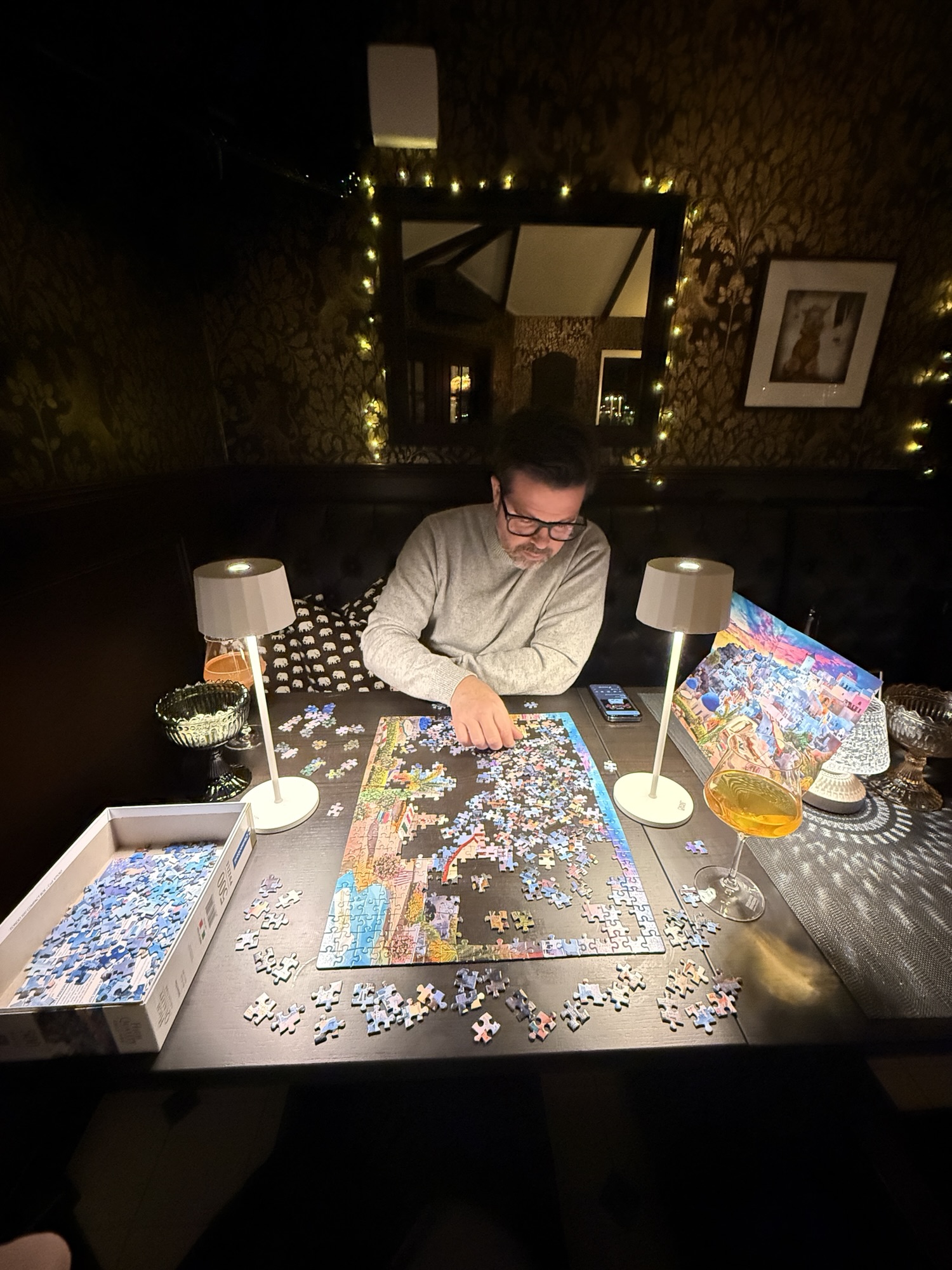 Fredagsmys med pussel